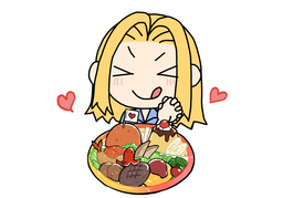 at a timeのイラスト